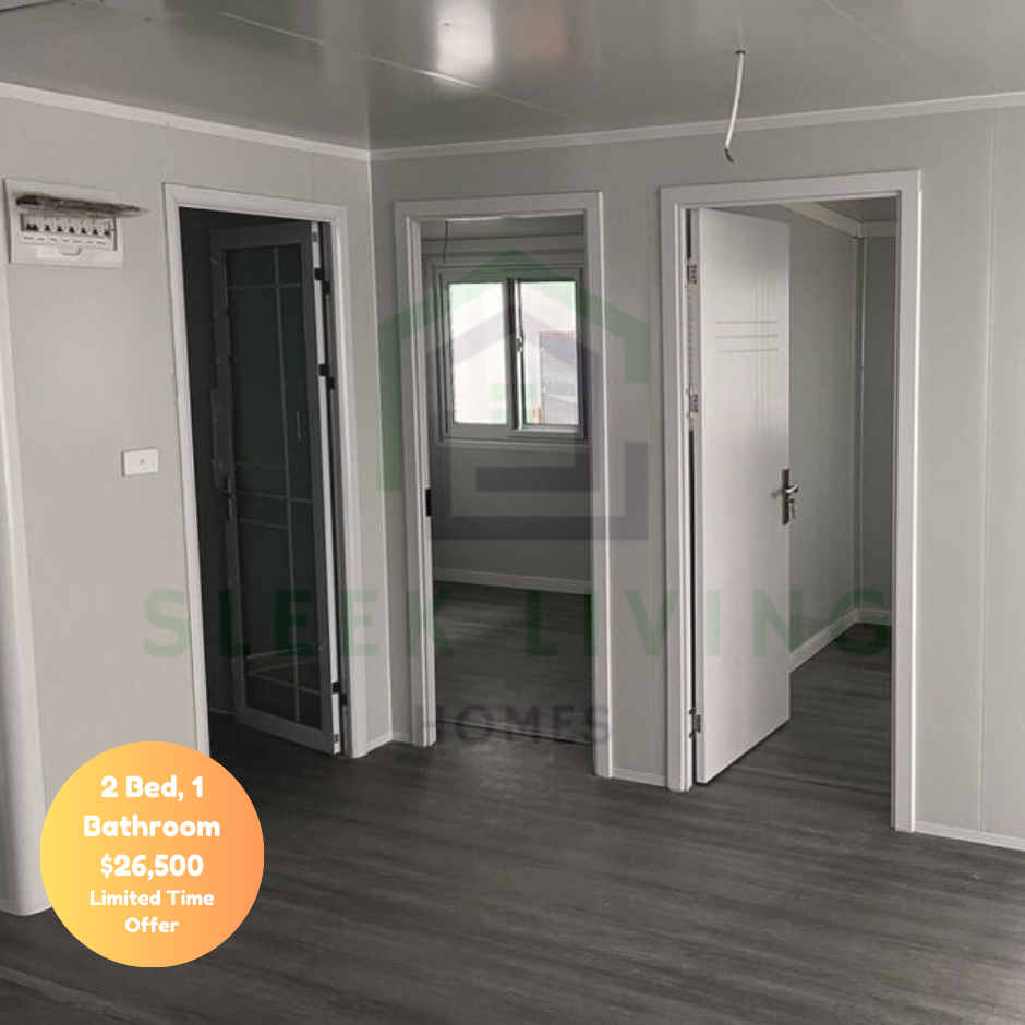 FREE DELIVERY - 2 Bedroom, 1 Bath Relocatable Expandable Tiny Home / Granny Flat